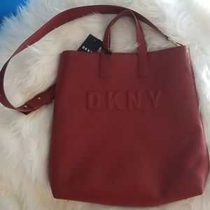 DKNY tote w/ shoulder strap multi use